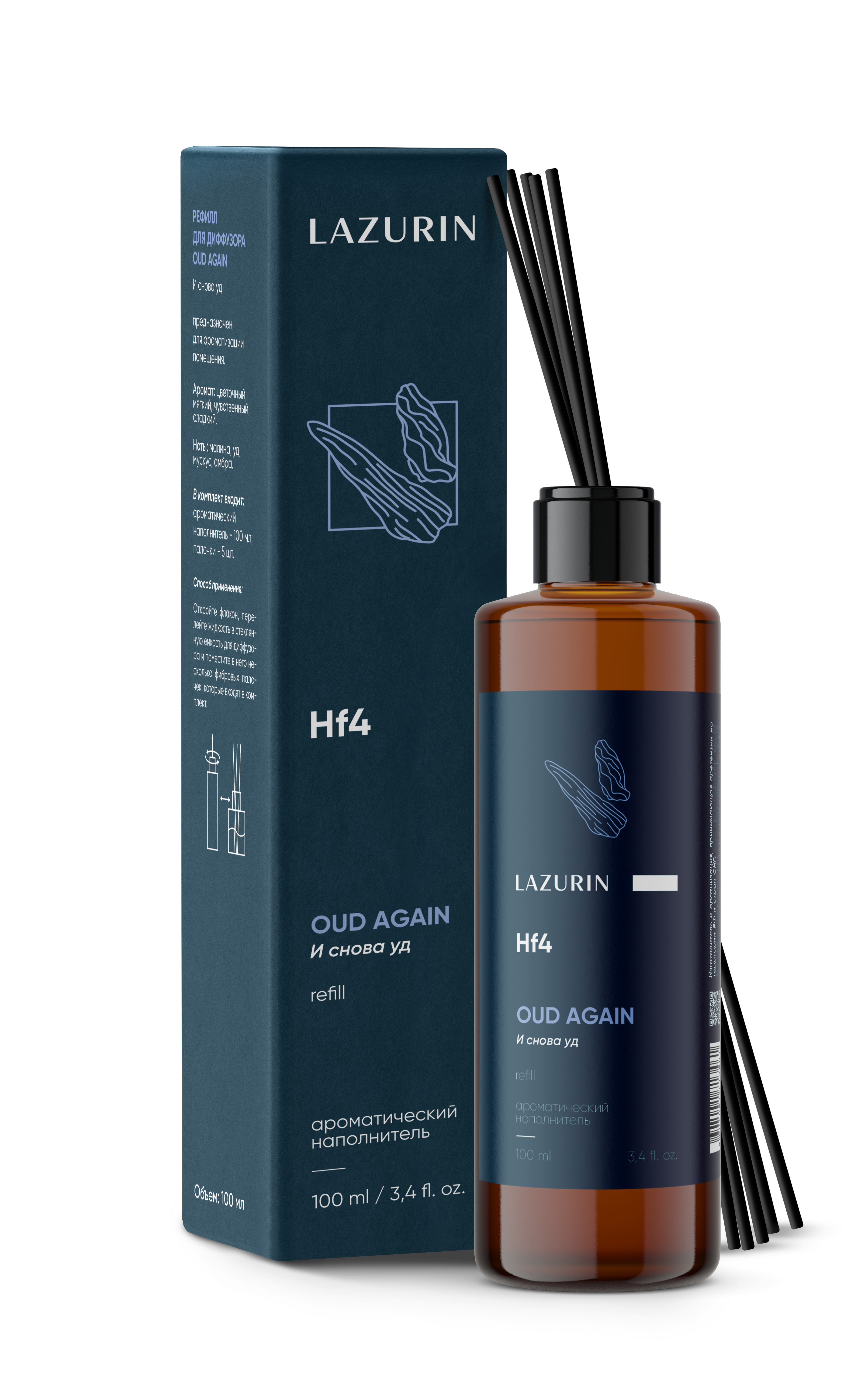 Парфюмерная композиция «Oud Again» И снова Уд